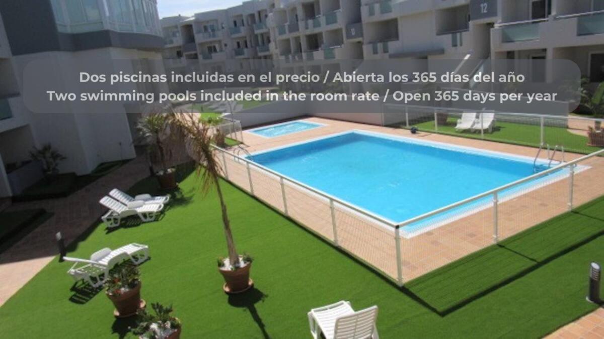 דירות קורלחו Fresh Lemonade Con Piscina, Ac, Doble Terraza, Cocina Completa Y Parking מראה חיצוני תמונה